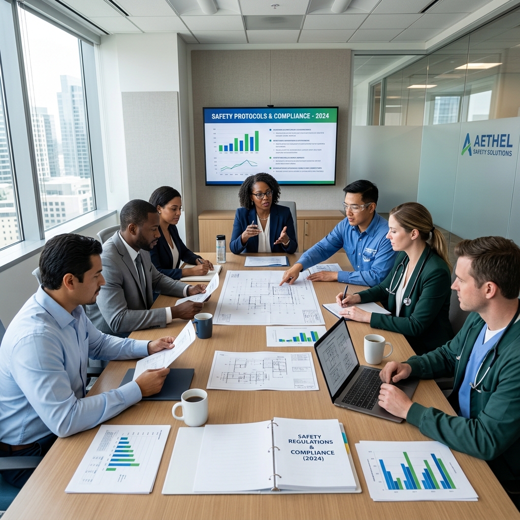 Equipe de Reunião Corporativa SegTrab